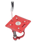 Pro Grade Milling Table Lifting System With Adjustable Router Lift 65mm Aluminum Insert Plate For Engraving Machines CNC Ready Versatile Woodworking DIY Use With Precision Machining And Easy Height Adjustment, red CNC lift table