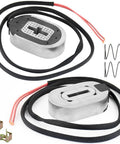JADODE electric trailer brake magnet kit for 12-1/4 inch assemblies; includes two magnets and wiring.
