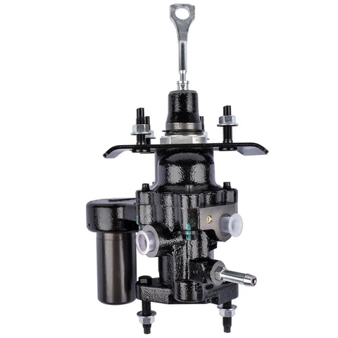 Bulletproof Power Brake Booster Replacement For Chevy Tahoe Silverado 1500 2500 HD Suburban And Escalade, black metal brake booster assembly.