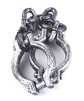 Plastic Halloween Shackles On Chain Handcuff Prop For Dope Costume Decor And Photo Ops Lightweight Cuffs With A 4 Inch Diameter And 32 Inch Chain Perfect For Parties Haunt Sets And Themed Events.