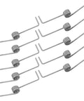 Top Tier Stainless Steel Torsion Springs Kit Perfect For Trash Can Lid Repair And DIY Projects This Heavy Duty Set Boasts High Torque Strong Corrosion Resistance And Super Reliable Compatibility To Fix Your Gear Fast., stainless steel torsion springs kit for trash can lid repair, set of 10