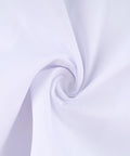 Fabric detail of Unisex Three Quarter Length Lightweight Lab Coat With Pockets Long Or Short Sleeves Durable Polyester