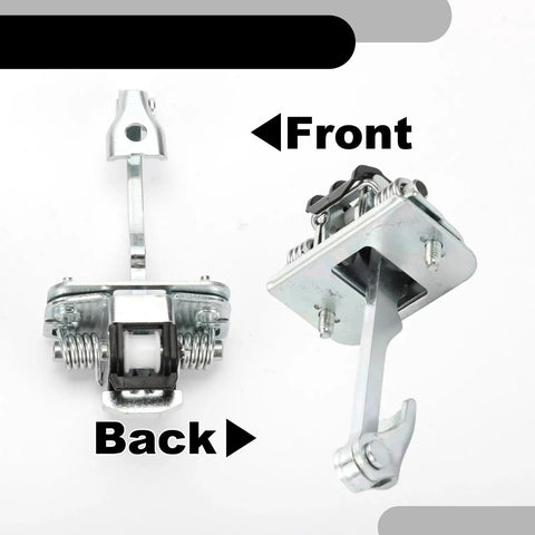 Front Left And Right Car Door Hinge Kit With Check Strap Stopper And Limiter, OEM Replacement For DS3 2009-2019, back and front view