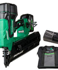 36V Cordless Forming Nailer with 2.5Ah Battery, 3.5 Inch Duplex Fasteners, NR3675DD, charger, and carrying case