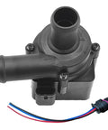 Crackerjack Coolant Pump Assembly For Audi A4 A5 A6 Quattro Allroad And VW Touareg Replaces OE 059121012B with wires and outlet.