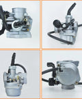 PZ19 Carburetor Kit With Air Filter Throttle Grip Cable For 50cc 70cc 90cc 110cc 125cc Chinese Kids ATV Dirt Pit Bike
