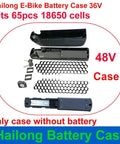 Badass Heavy Duty Ebike Battery Case Fit 65 Pcs 18650 Cells 48V Battery Box With Controller And Led Lights For Adult Electric Bike Conversion Kit Built Like A Tank And Plug And Play Ready, showing 36V case components.