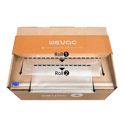 Heavy Duty Vacuum Sealer Bags For Food Storage 8X100 And 11X100 Foot Rolls With Trimmer Box Tough Puncture Resistant Film That Locks Down Freshness And Keeps Your Meal Prep Game Strong
