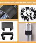 Outdoor Patio Wicker Furniture Clips Set For Rattan Sofas, Sectional Fasteners And Connectors For Garden And Outdoor Furniture Assembly, 10 Pack, Stops Sofa Slippage And Keeps Modules Secure And In Place displayed