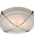 Decorative Chrome Bathroom Exhaust Fan With Lighting 90 CFM 2.5 Sones HVI Certified ETL Listed Premium Glass Shade