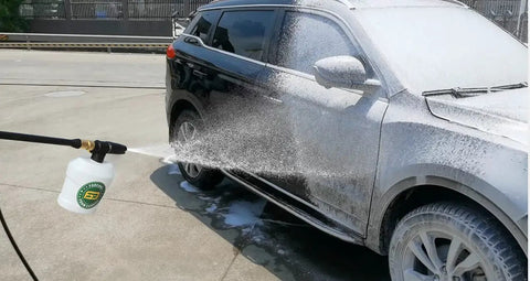 Electric Pressure Washer 2030 PSI 1.76 GPM 1800W Beastly Cleaning Power used on car with spray gun and foam cannon