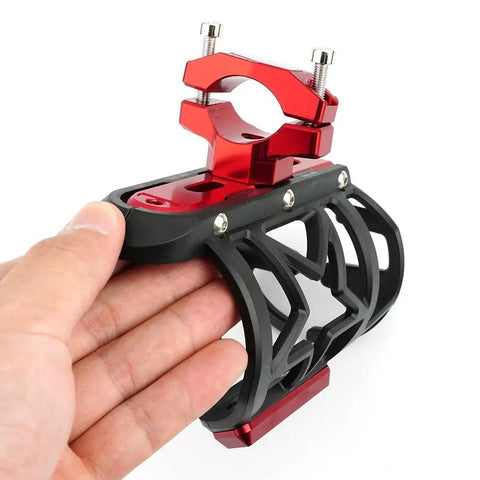 Straight Up Motorcycle Drink Holder And Water Bottle Cage For Any Handlebar Setup Built Tough For Daily Commutes And Weekend Cruises Keeps Your Cold Brew Locked Down All Day Long Bright Green