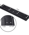 16 Inch Sheet Metal Bender for HVAC Ductwork and Roofing Panels Hemming Forming, Adjustable Three Eighths Inch and One Inch Folding Depths