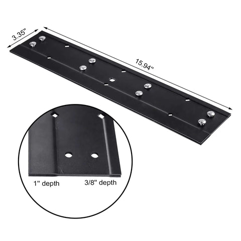 16 Inch Sheet Metal Bender for HVAC Ductwork and Roofing Panels Hemming Forming, Adjustable Three Eighths Inch and One Inch Folding Depths
