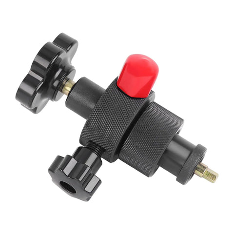 Close-up of a component from Beefed Up Pro Grade Heavy Duty Hydraulic Pressure Test Kit With Nitrogen Accumulator