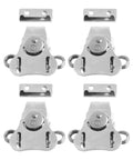 Four pieces of Beefy Loaded Butterfly Latch Set With Retainer Clip, Heavy Duty 450lbs Load Capacity, 2000N Tension, 304 Stainless Steel Clamp