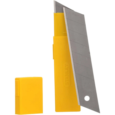 Replacement 25mm Snap-Off Blade With Dispenser For Heavy Duty Quick-Point Utility Knife Fits Most 25mm Snap-Off Knives 11-325T Style