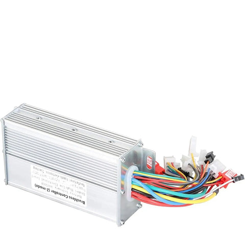 Beefed Up 36V 48V Brushless DC Motor Speed Controller Replacement for Electric Bikes and Scooters 350W or 500W Compatible