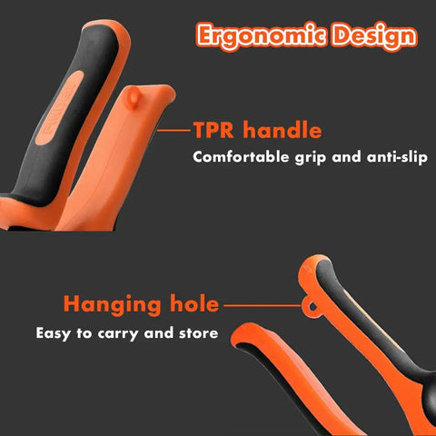 Heavy Duty Aviation Snips Smash Through Thick Metal And Piping Like Nuts In July With Rock Solid CRV Steel Blades And No Sweat All Day Comfort Grip
