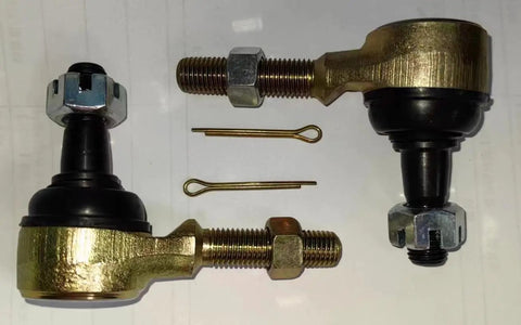 Two Piece Tie Rod Ends Kit TE 1016 Replacement for Polaris RZR 170 Outlaw 90 110 Sportsman 90 and Yamaha Banshee 350 Grizzly Raptor Wolverine Fits 1UY 23841 00 00 ATV UTV Built to Last, two tie rod ends with cotter pins