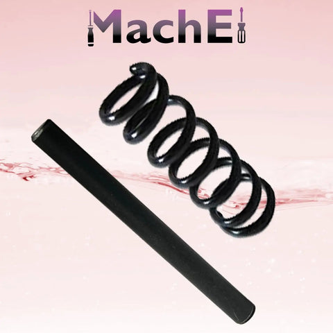 Spring Loaded Clamp Type Knurling Tool for Lathes with 2-Inch Capacity, 3/8-Inch Shank, shown with coil spring.