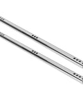 Smooth Gliding Cold Rolled Steel Drawer Slide Rail For Cabinets And Furniture, ball bearing mechanism, shown from side