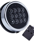 Electronic Safe Lock Replacement Kit for Gun Safes with Zinc Alloy Keypad Swing Bolt and 4 Pin Cable Access