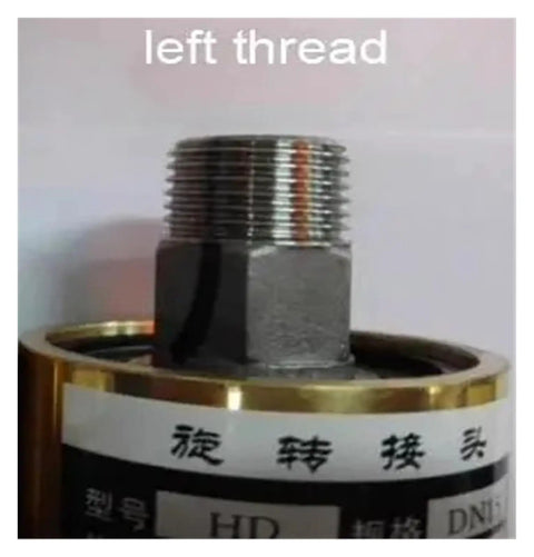 left thread, Rugged Pro Grade 360 Degree Rotary Union For Water Cooling Systems Copper Swivel Joint One Eighth To One Quarter Inch Left Thread Leak Proof High Temp Performance Industrial Build 360 Rotation