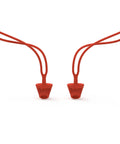 Kids Calmer Ear Plugs Alternative For Daily Noise Relief No Muffling Soft Silicone Reusable Ear Plugs For Sound Sensitivity And Stress Relief Comfortable Red