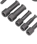 Inner Bearing Extractor Set Motorcycle Bearing Puller Sleeve Bearings 9mm To 23mm Steel Heat Treated 10 Piece Set Tools For Bike Wheels