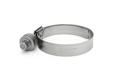Heavy Duty Stainless Steel Constant Tension Clamp With Nine Sixteenths Band Auto Adjusting Spring Loaded Design Delivers Dead Nuts Tight Seal Prevents Leaks Ideal For Plumbing Pipe Hose Repairs