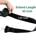Retractable Golf Cart Seat Belt Kit Universal Fit For EZGO, Yamaha, Club Car, Go Kart And UTV Front Or Rear Mount shown in hand