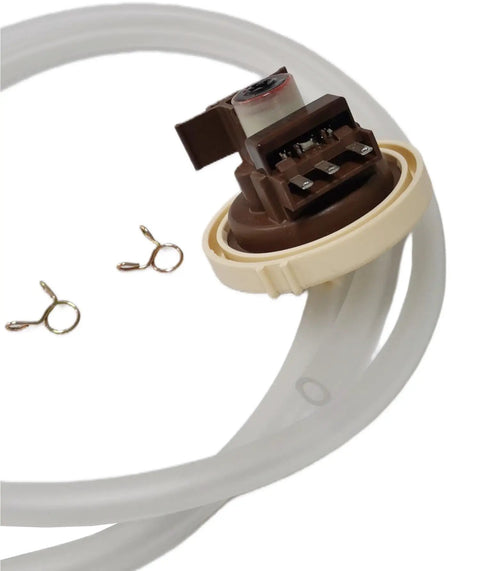 Washer Water Level Pressure Switch Kit With Hose And Clamp, DC96-01703B Sensor Assembly Replacement For Front Load Washers