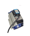 Industrial Electric Fan Motor 1.1KW 380V Three Phase YSF90-4 with cast iron housing and control module for HVAC systems.