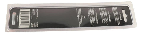 Back view of Genuine.090 8 Inch Edger Blade Pack of 2 Replacement OEM Part 69601552632 packaging with specifications visible