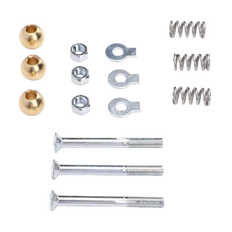 Solid Rear Door Hinge Repair Pin Kit For Land Rover Defender 90 110 130 Models Fits OEM 330953, steel bolts and springs