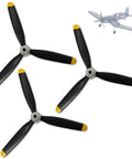 High-Performance 3-Blade RC Plane Propeller Set For F4U Corsair 500mm Brushless 4-Channel Airplane Includes Nose Cone And 3 Spare Propellers
