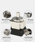 Next Level Helical Gear Planetary Reducer For Servo Motor And Stepper Setup, showcasing precision engineering and durable materials.