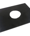 Professional Grade Anodized Aluminum Router Table Insert Plate 9 X 12 Inch Bench Mounting Base for Woodworking Routers side view