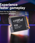 2TB M.2 2230 PCIe Gen4 NVMe SSD displayed against a gaming backdrop with the focus on high-speed performance for gaming setups.