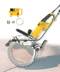 8000W Electric Concrete Circular Saw With Brushless Motor, Wall Cutting Machine Offering 29Cm Depth, Integrated Dust Removal, Includes Four Diamond Blades, Heavy Hitter For Precision Grooving And Demolition Projects with additional accessories.