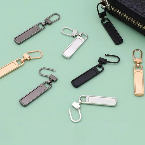 10 Pack Tiny Zipper Pull Replacements For Small Holes Detachable Sliders Fits Most Zippers For Bags Jackets Backpacks Boots