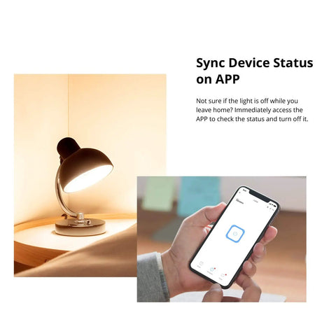 Smart WiFi Light Switch 10A DIY Module For Home Automation That Works With Alexa Google Assistant And IFTTT No Hub Required