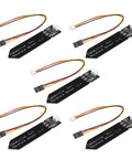 Five Pack Capacitive Analog Soil Moisture Sensor Modules 3.3 To 5.5V For Arduino And Raspberry Pi DIY Electronics
