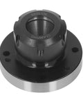 80mm Carbon Steel Collet Chuck For CNC Milling Lathe Engraving Machines, Secure Fixing Accessory with backing plate mount