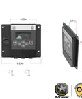 Dead Simple Swap Hella Durable Touch Pad LCD Housing Assembly For Manitowoc Ice Machine Control Panel Replacement No Display Needed 5.19in height