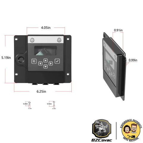 Dead Simple Swap Hella Durable Touch Pad LCD Housing Assembly For Manitowoc Ice Machine Control Panel Replacement No Display Needed 5.19in height