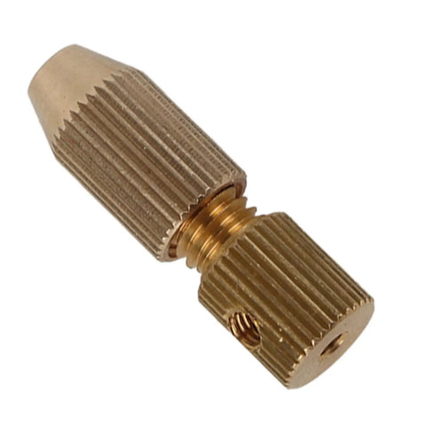 Brass Engraving Tool Collet for CNC Milling and Lathe, Precision 0.2mm to 0.7mm Drill Bit Holder, Pro Grade 25mm by 8mm Shank, High Speed Machining Chuck for Milling Machine and Drill Bits, brass collet with knurled grip