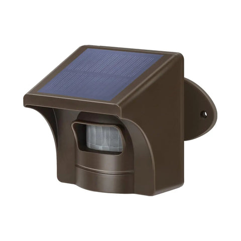 Half Mile Solar Powered Wireless Driveway Alarm With Motion Sensor And Plug In Receiver for Driveways Homes and Large Properties