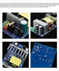 Heavy Duty Industrial AC DC Power Converter Converts 110 220 V Down To Smooth 12 V At 72 Watt Peak power supply module with wiring connections.